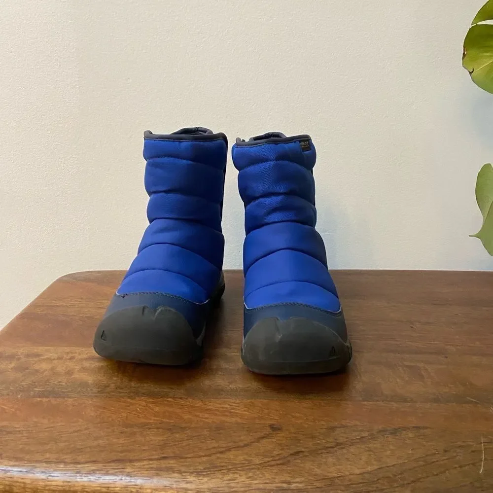 Keen Kids Blue and Black Snow Boots